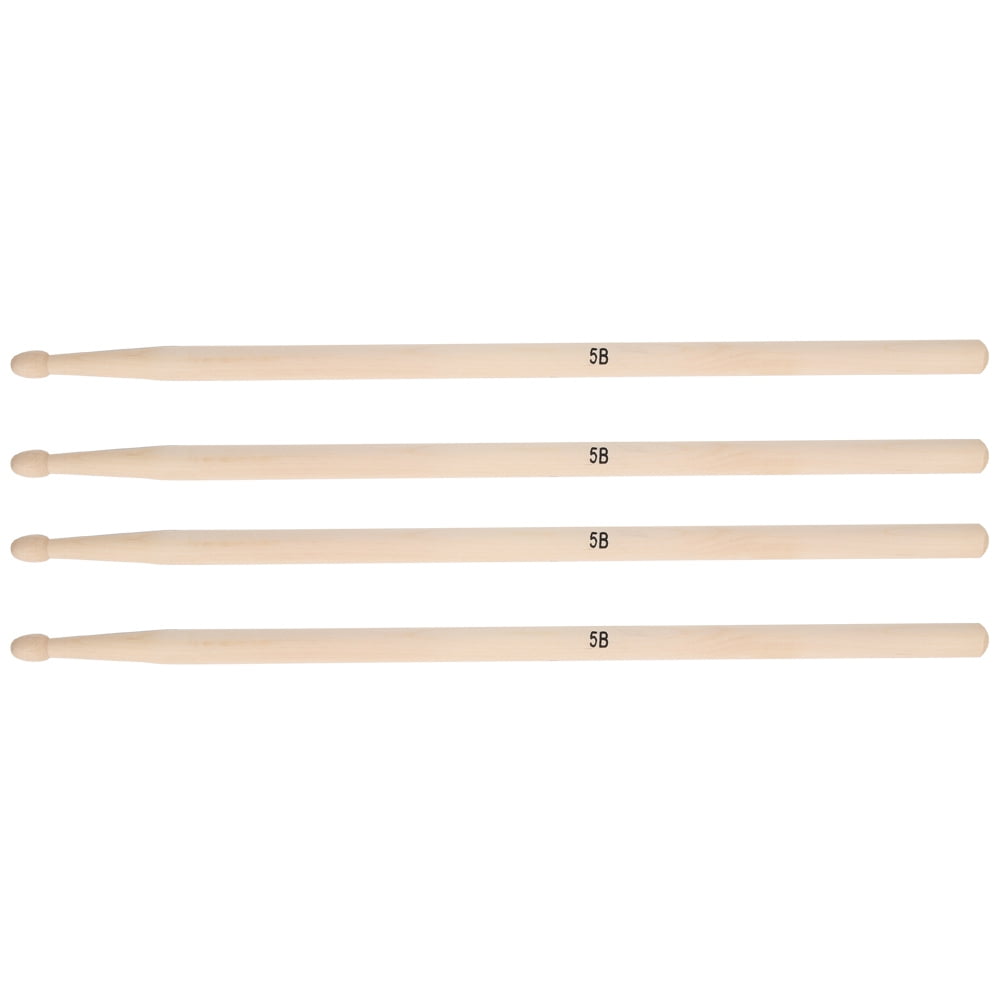 2 Pairs Drumstick, Stick, Mix Music For Jazz Rock Punk Metal Popular Music 5B Drumstick